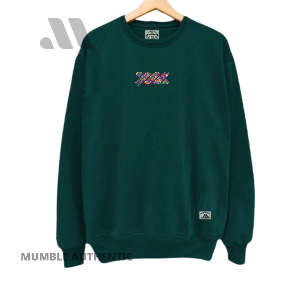 Crewneck sweater pria crewneck wanita sweater keren crewneck starcros Crewneck distro bisa COD MUMBLE AUTHENTIC