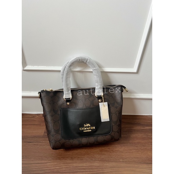 COACH Mini Emma Satchel - tas wanita