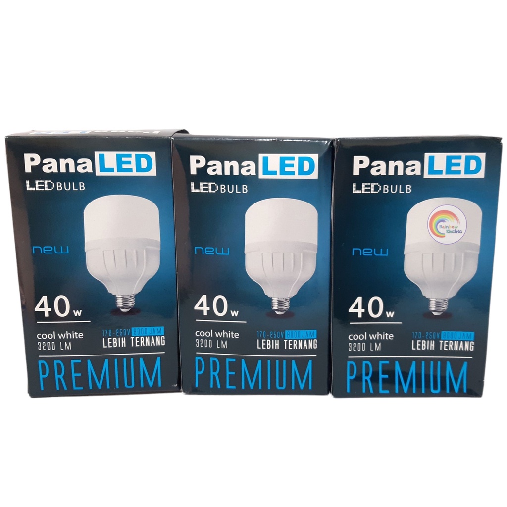 Paket 3 Pcs PANALED Premium Lampu LED Capsule 40 Watt