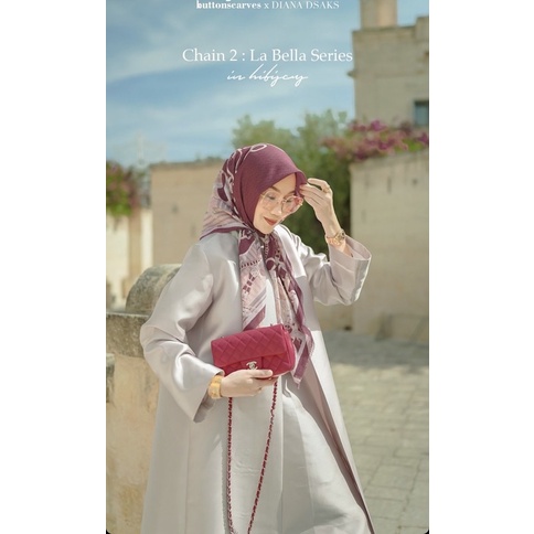 Buttonscarves the chain 2 La Bella series