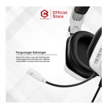 Headset gaming cyborg wired audio microphone 3.5mm stereo bass 2m cable rogue mx10 mx-10 - Headphone