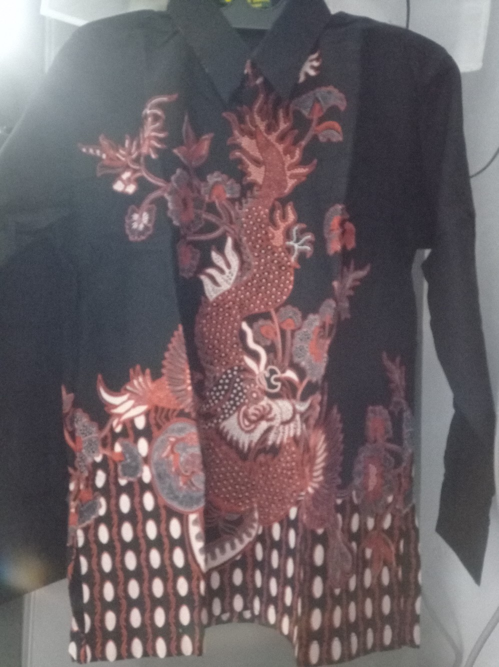 Nogo Abrit Kemeja Batik Pria Full Furing Bahan Katun Sragenan