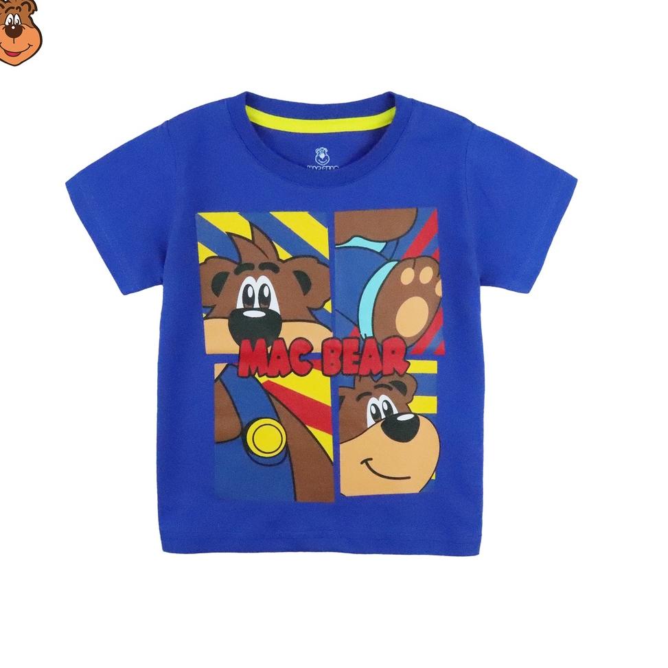 『IMPORT』 MacBear Kaos Anak Laki-laki Mac In Square & Puzzle MacBear 6 bulan - 12 tahun ♥