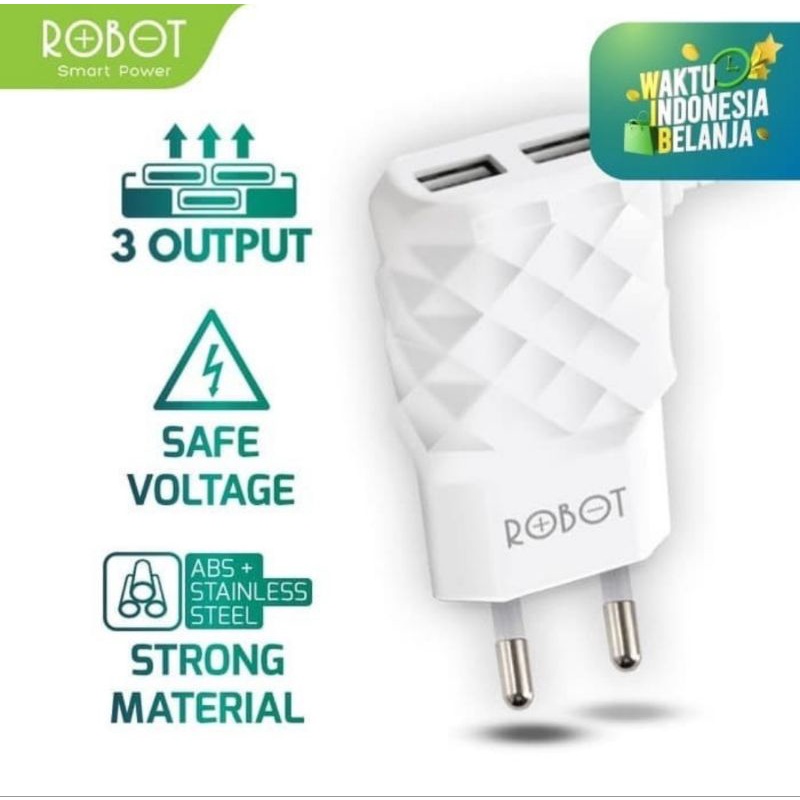 Charger Robot Original RTK5 RT-K5 Micro USB 2.1 Amper Fast Charging