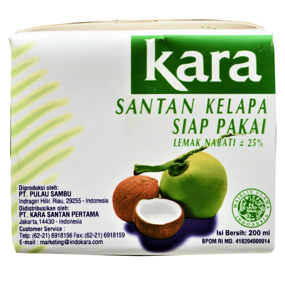 

SANTAN INSTAN KARA 200 ML