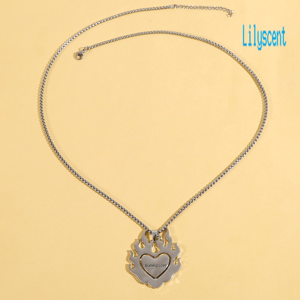 Lily Kalung Rantai Dengan Liontin Roda Warna Silver Artistik Ringan Untuk Unisexpriawanita