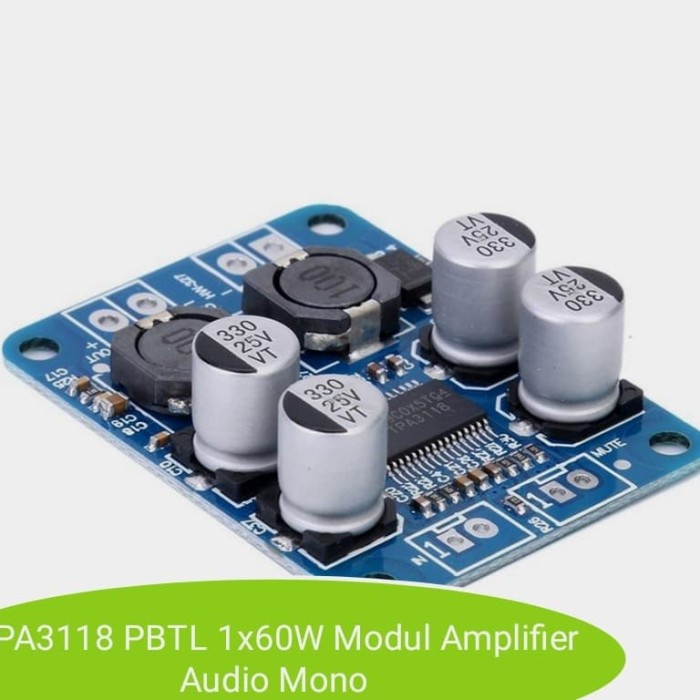 Modul kit Amplifier Klass D 2kit TPA3118 PBTL 1x60W 1mono 2setereo