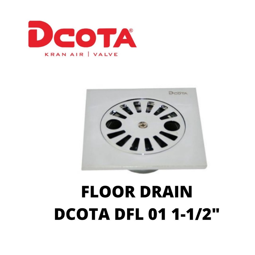 FLOOR DRAIN /SARINGAN GOT / SARINGAN KAMAR MANDI STAINLESS STEEL DCOTA TEBAL