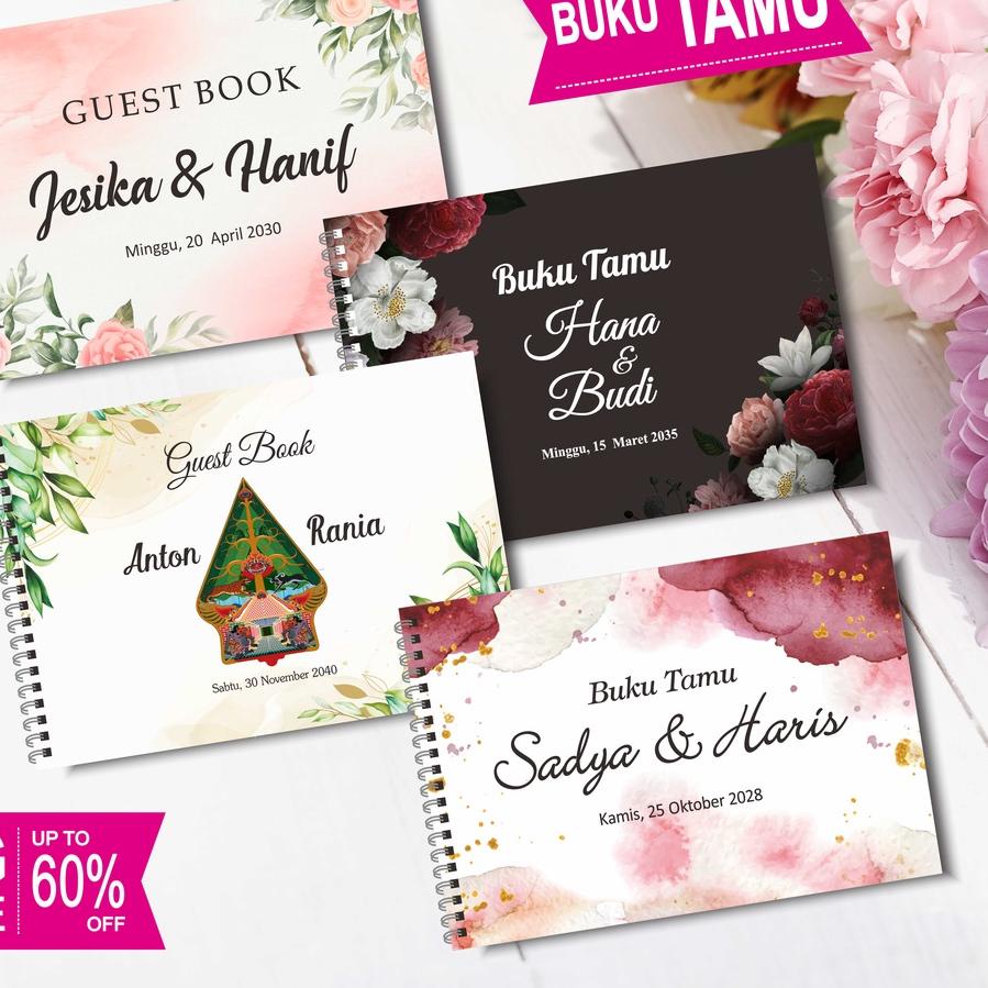 

ㄳ Buku tamu pernikahan soft cover murah HOT ITEM 2880 ♚