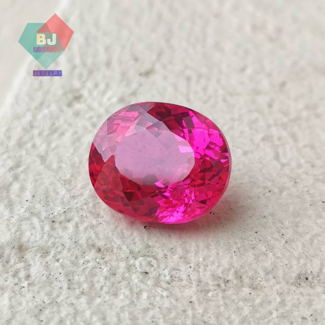 Batu Ruby King Merah Siam Versi Bangkok 12mm - 15mm