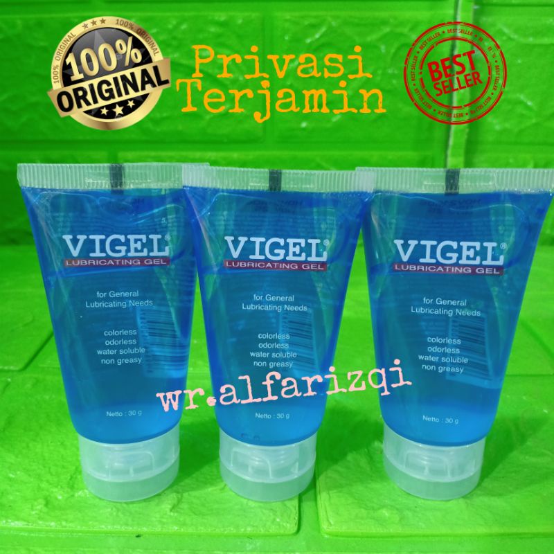 Gel Pelumas Vigel 30gr / 60gr  Pelumas Terbaik Ms V / VIGEL LUBRICANT
