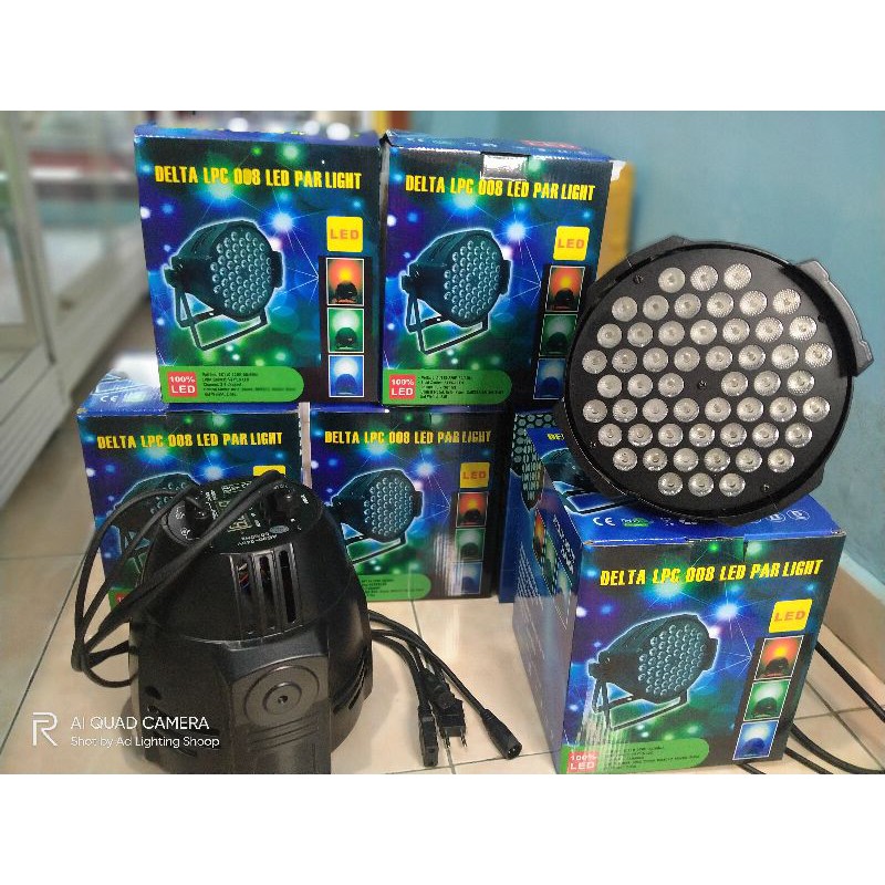 lampu parled Full color   mixer dmx 192