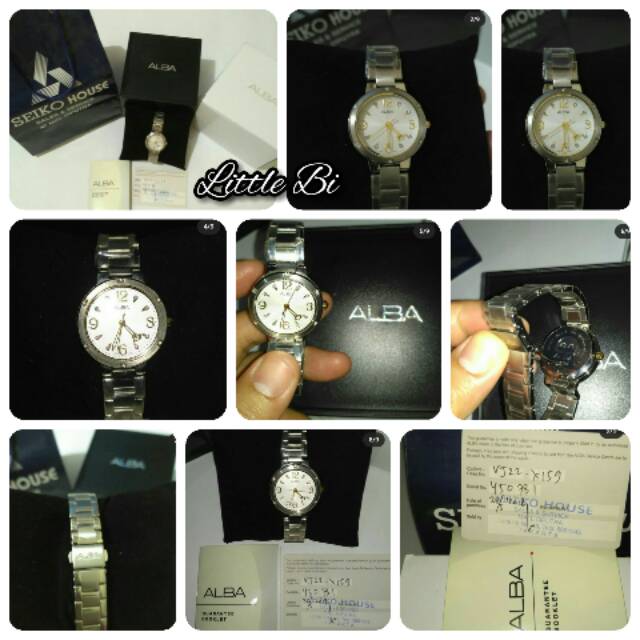 JAM TANGAN ALBA ANALOG WANITA
( ORIGINAL )