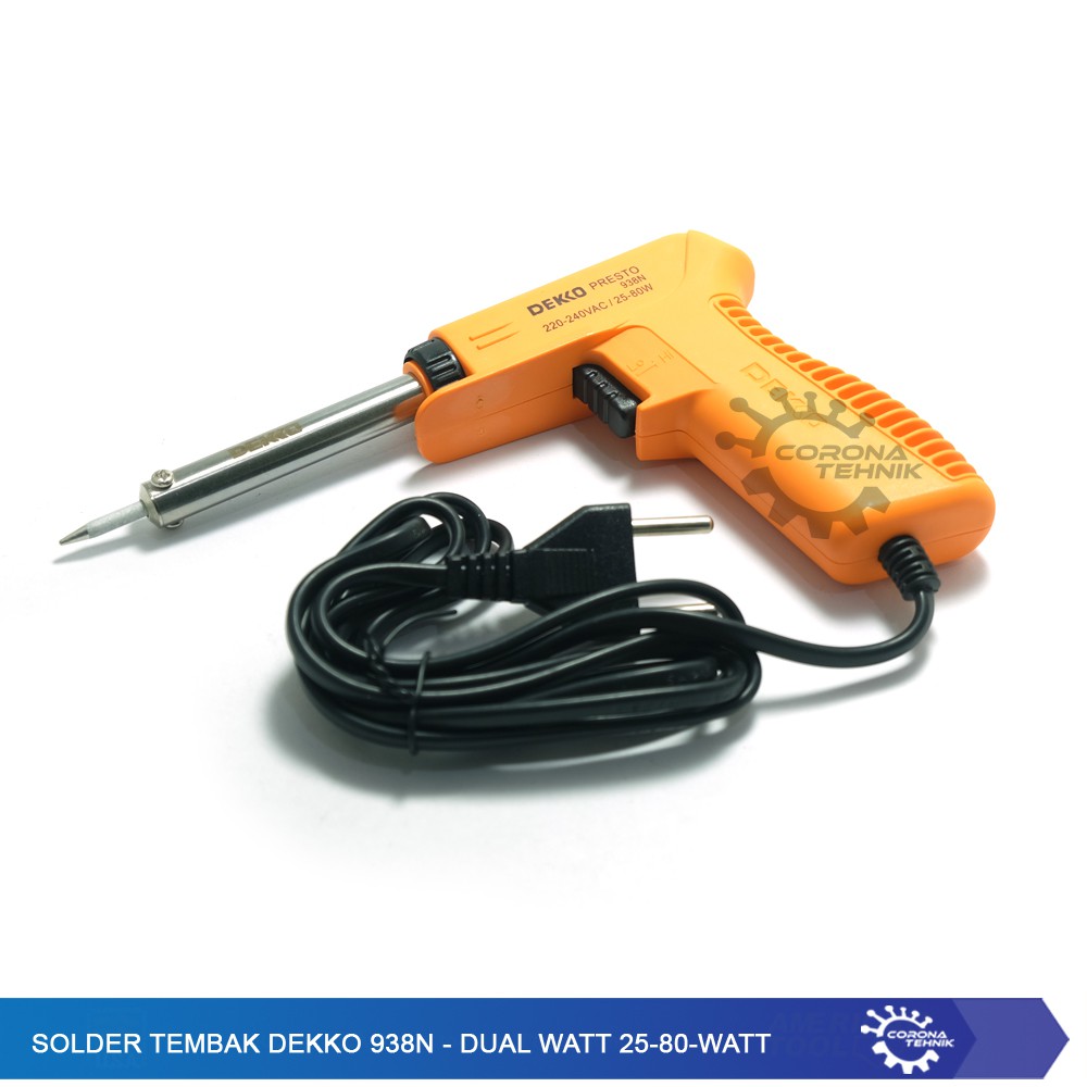 Solder Tembak Dekko 938N - Dual Watt 25-80-Watt