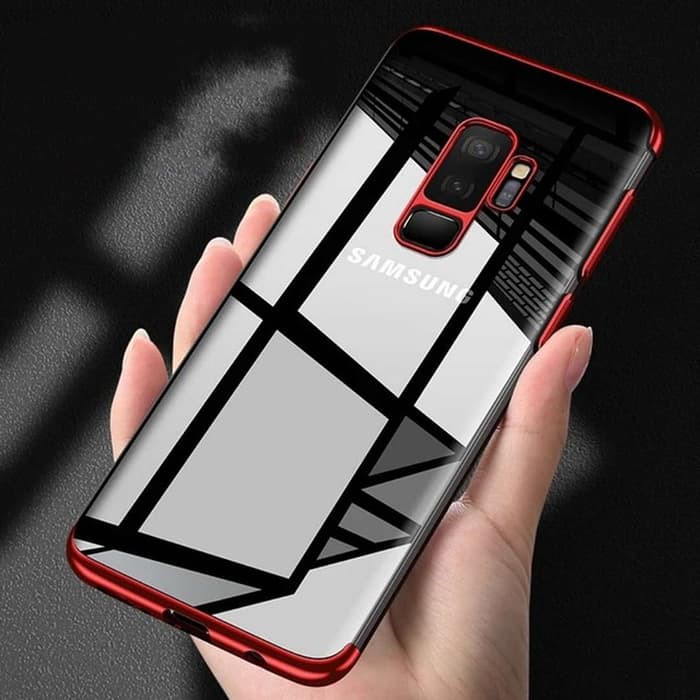TPU PLATING case Samsung J8 2018 / case hp / soft case  Samsung J8 2018 / hard case  Samsung J8 2018
