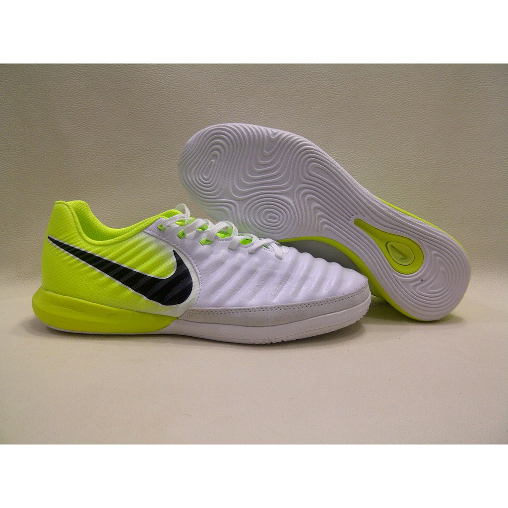 READY Sepatu Futsal Nike Tiempo X Finalle II White Volt IC TERMURAH