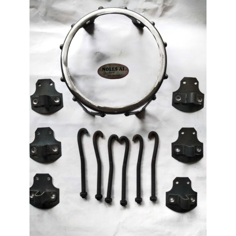 Ring 'Tak' kendang ketipung V6 mentah/belum dicat.