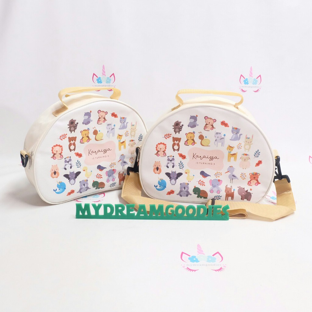 TAS 3 IN 1 LINGKAR / TAS ULTAH / SOUVENIR PROMOSI / POUCH SKINCARE / AQIQAH / TASYAKURAN / MANYUE-4