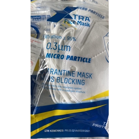 MASKER KN 95 NON MEDIS XTRA ASLI DAN MURAH