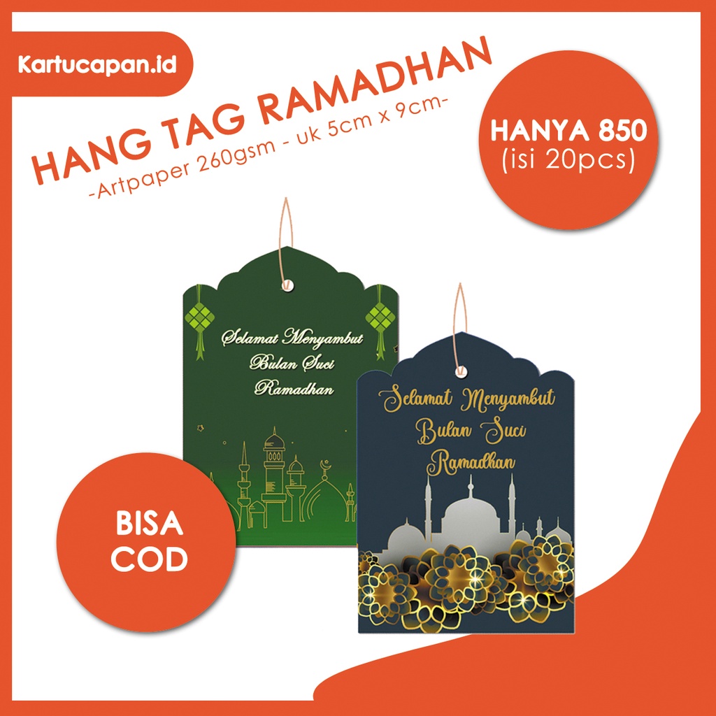 

HANG TAG RAMADHAN / LABEL PARCEL RAMADHAN / HANG TAG LEBARAN / HANG TAG IDUL FITRI