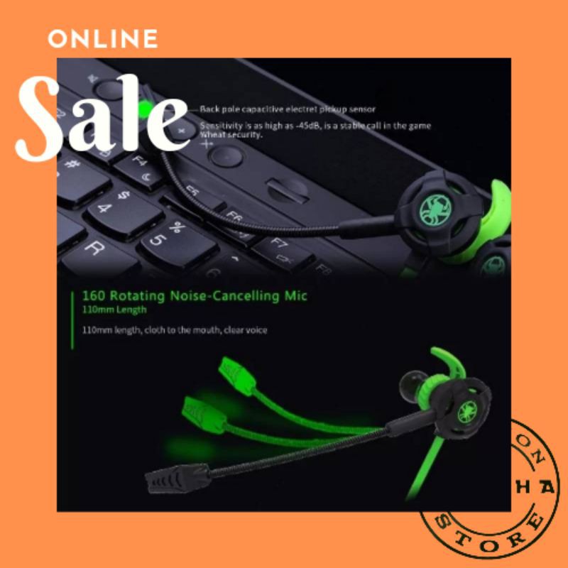 HEADSET PRO PLAYER PUBG FF ML PLEXTONE G30