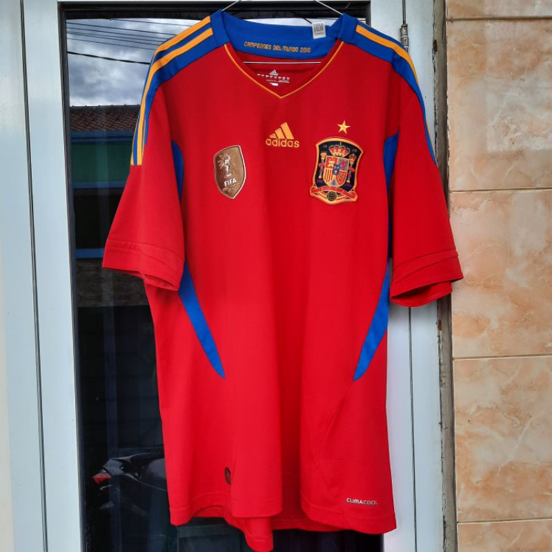 Jersey Timnas Spanyol Home 2010 ORIGINAL