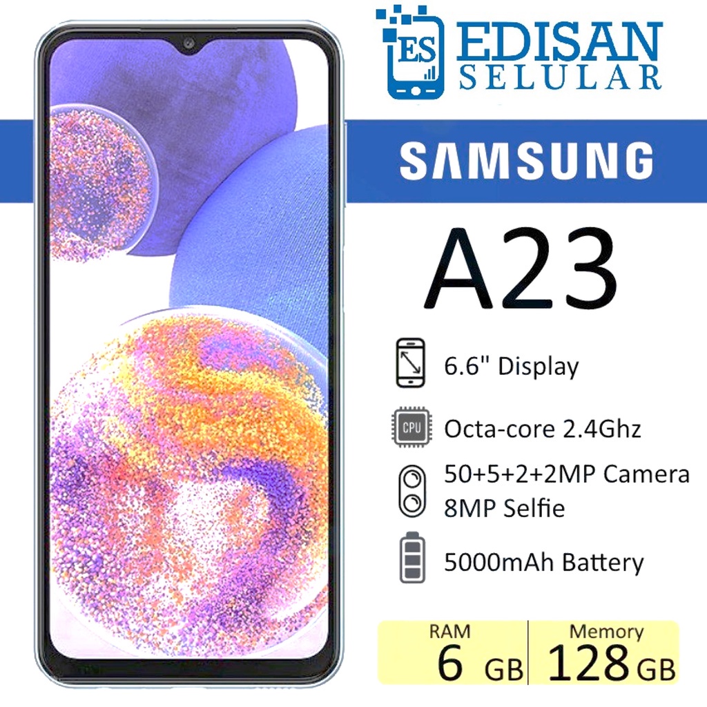 Samsung Galaxy A23 / A24  6/128GB garansi resmi