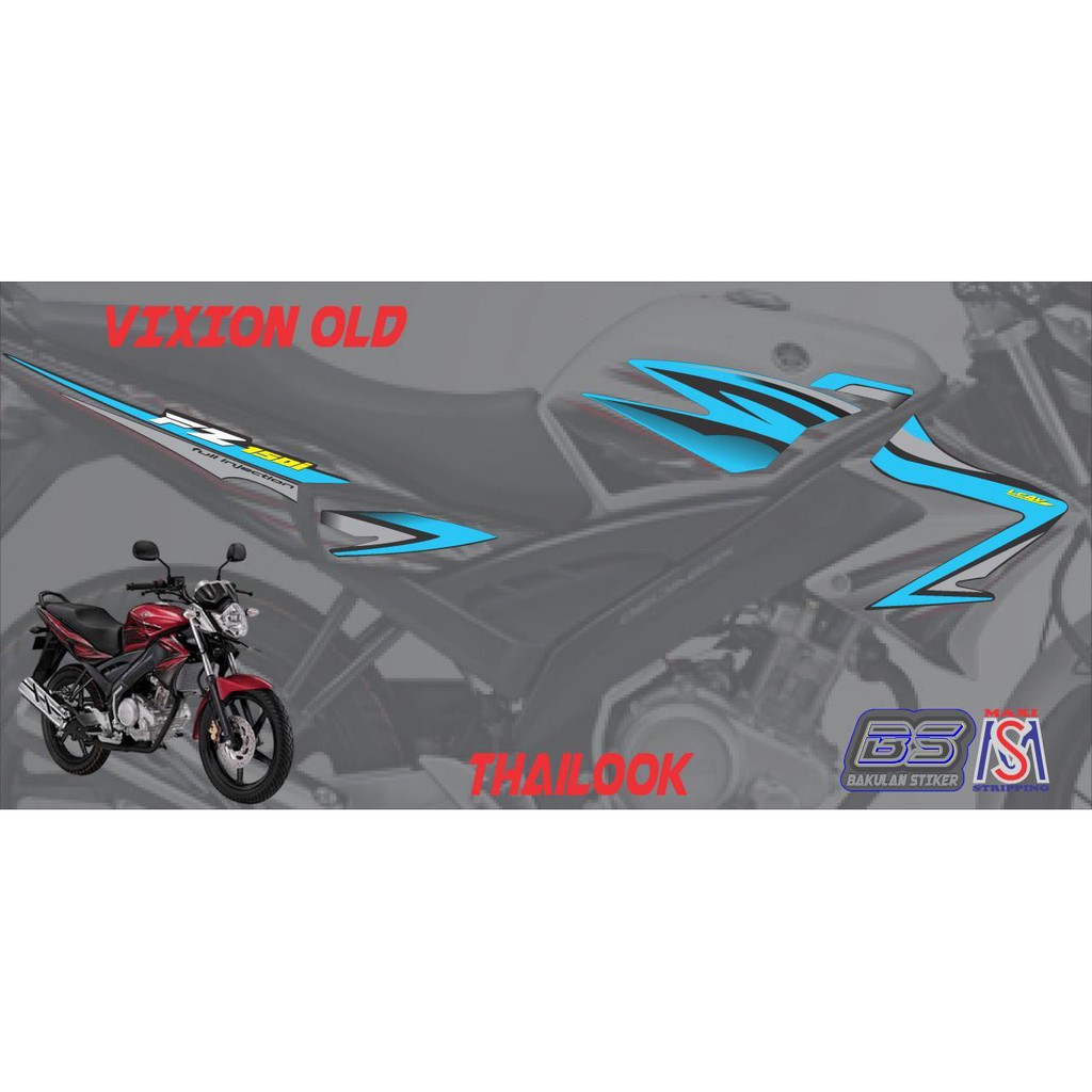 Stiker motor Old vixion ovi thailook fz150i malaysia