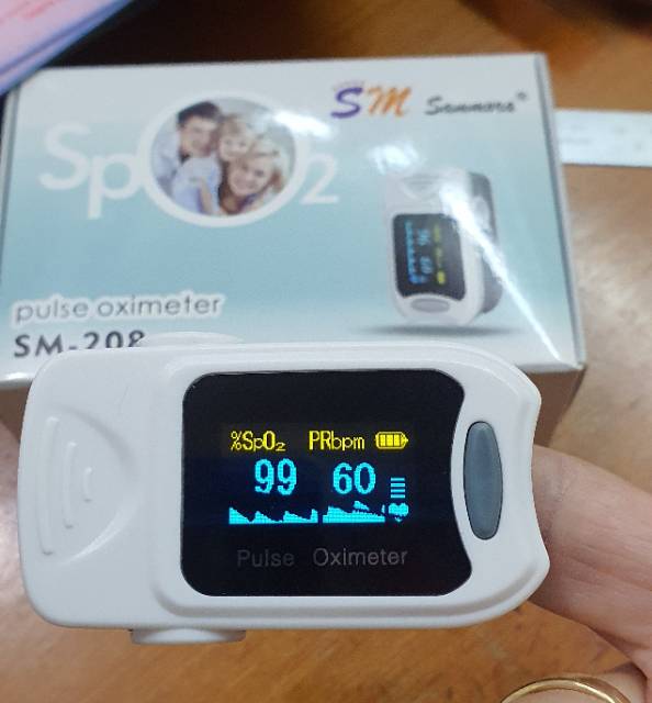 Pluse oximeter /Alat Ukur Kadar oxigen dan denyut jantung