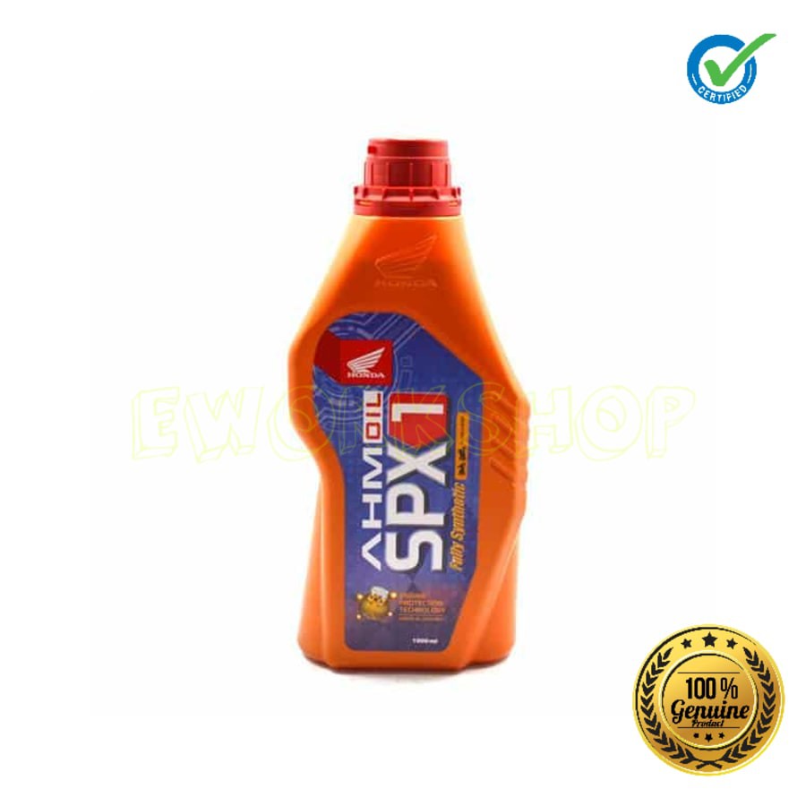 OLI AHM OIL SPX1 4T 10W-30 1 L 100% Original Product