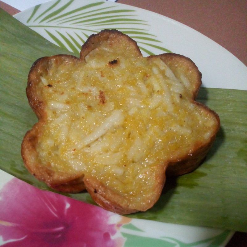 

Bingka kelapa muda khas banjar ( harga 2 buah bingka )