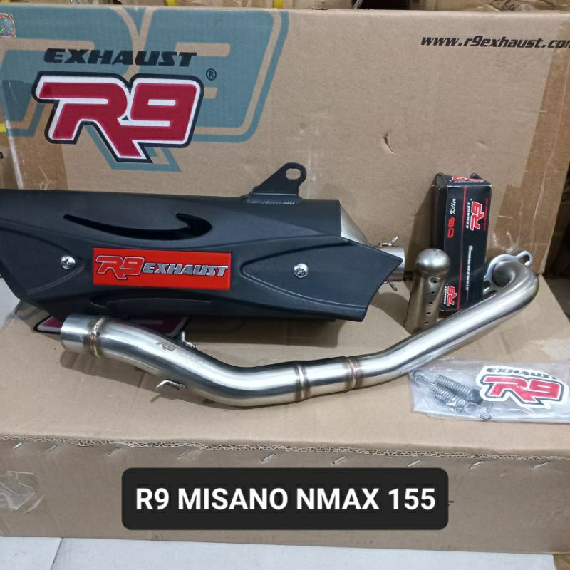 Knalpot R9 Misano Nmax Old Nmax New