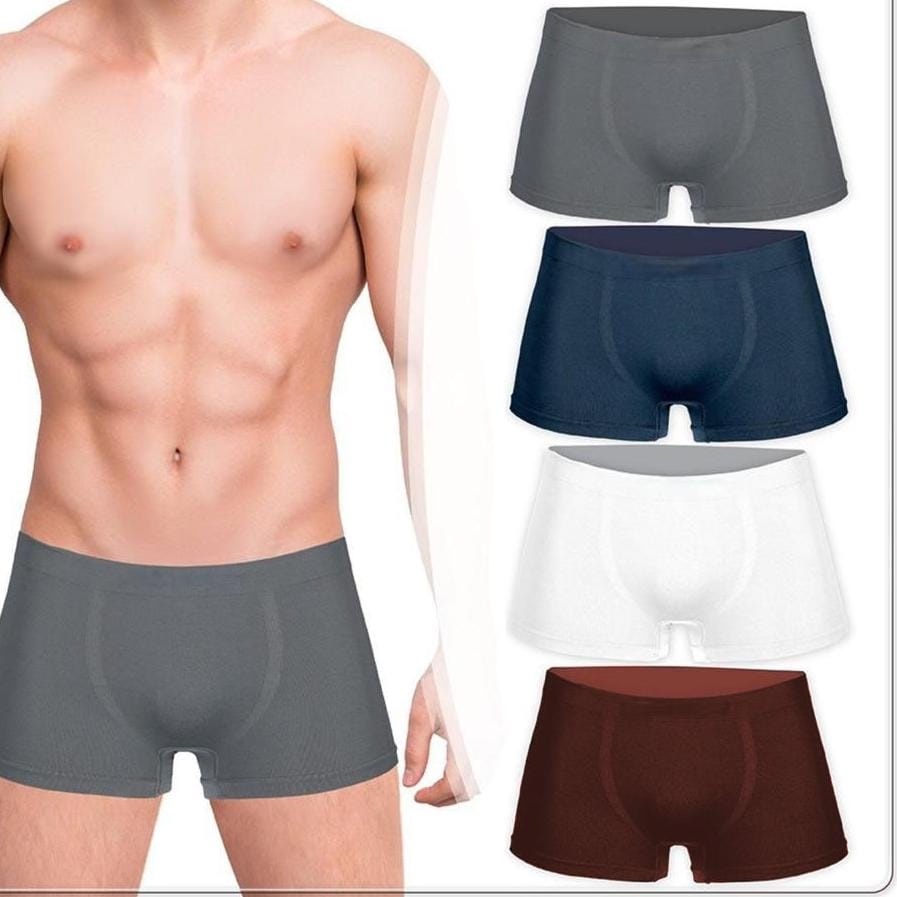 (COD) Celana Dalam Pria CD Polos Undewear Pants Men Boxer Cowok MALL SHOPPING