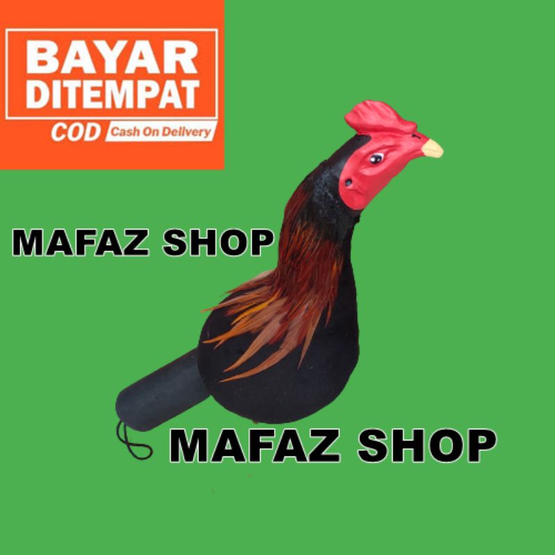 BONEKA KEPALA AYAM - BONEKA AYAM JAGO SETENGAH BADAN