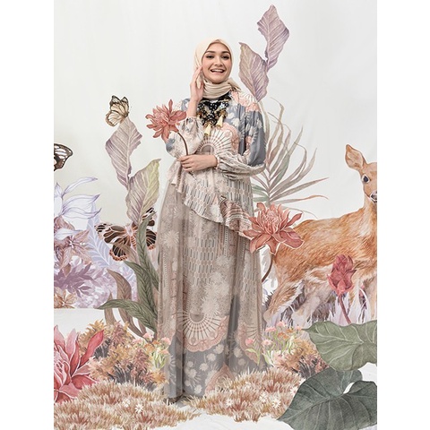 Melody Dress in Powder Blue - Wearing Klamby