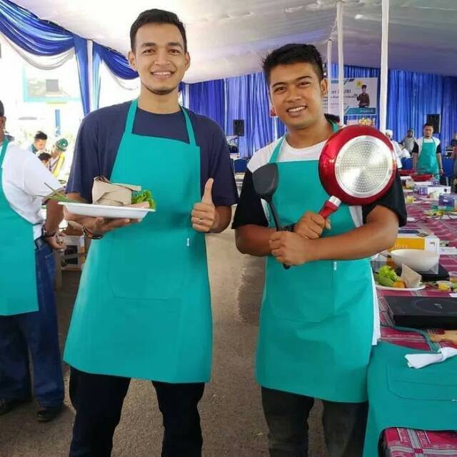 CELEMEK KULIT TAHAN AIR WATERPROOF APRON OSCAR