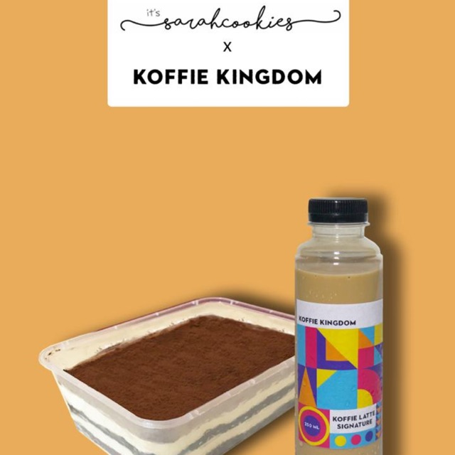 

Chocolate Tiramisu & Koffie Latte Signature Bundling