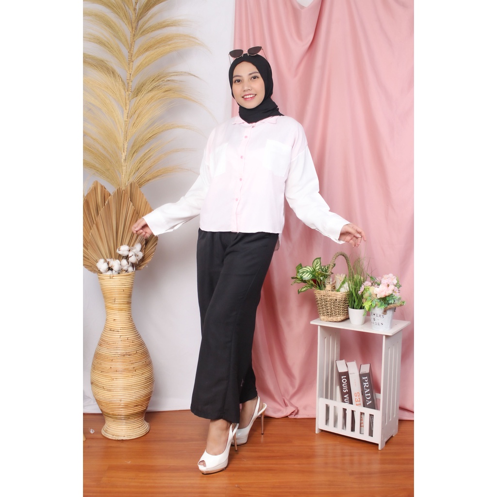 RXFASHION - KEMEJA BRUCLEE/KEMEJA WANITA