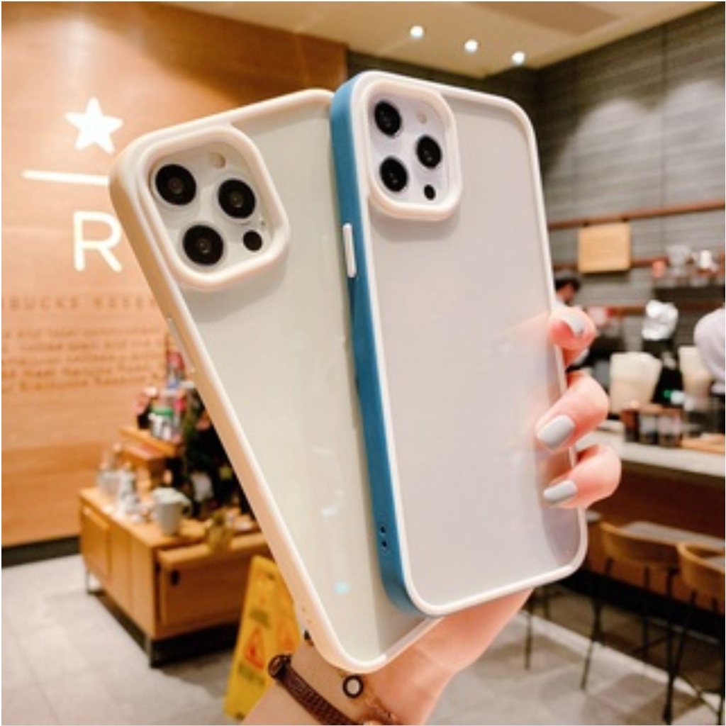 Hard Case Transparan Anti Jatuh Vivo Y33s Y33T Y21 Y21s Y21a Y21T Y30 Y30i Y50 Y20 Y20i Y20s Y20sG Softcase Transparant Ngedoff Hard Hardcase White Putih Soft Casing Belakang Ungu Mid Green Hijau ShockProof A 2022 Soft Case Y33 S G T i Case Soft Sofcase