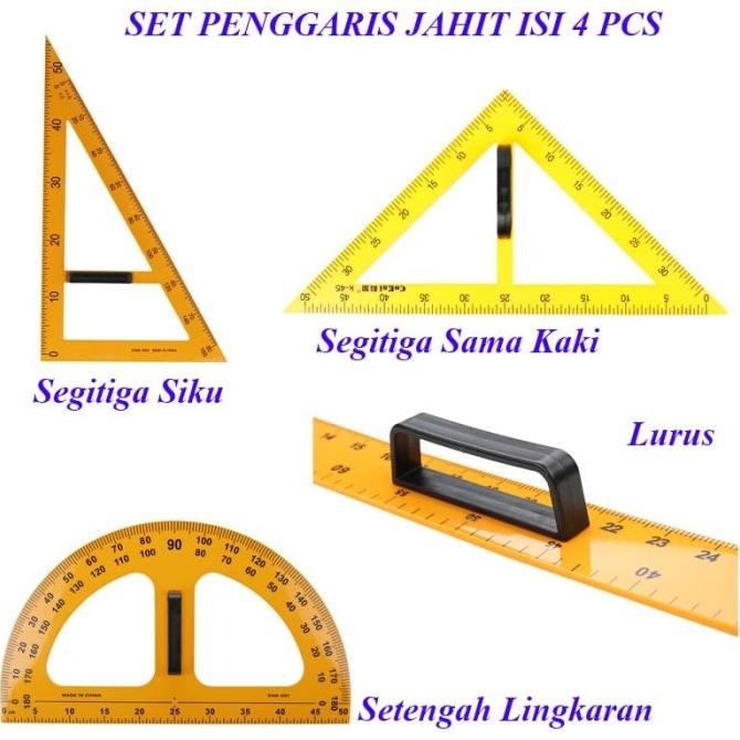 

TERMURAH Set Penggaris Jahit - Pola - Badan - Kain - Bahan isi 4 jenis/PULPEN GEL/PULPEN LUCU/PULPEN 1 PACK/PENSIL WARNA/PENSIL 2B/PENGHAPUS JOYKO/PENGHAPUS LUCU/RAUTAN PENSIL PUTAR/RAUTAN ELEKTRIK/SPIDOL WARNA/SPIDOL PERMANEN/SPIDOL WHITEBOARD/CORRECTION