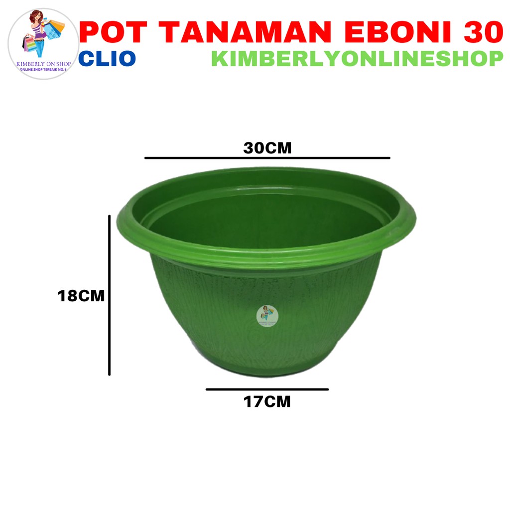 Pot bunga  pot tanaman  pot eboni 30