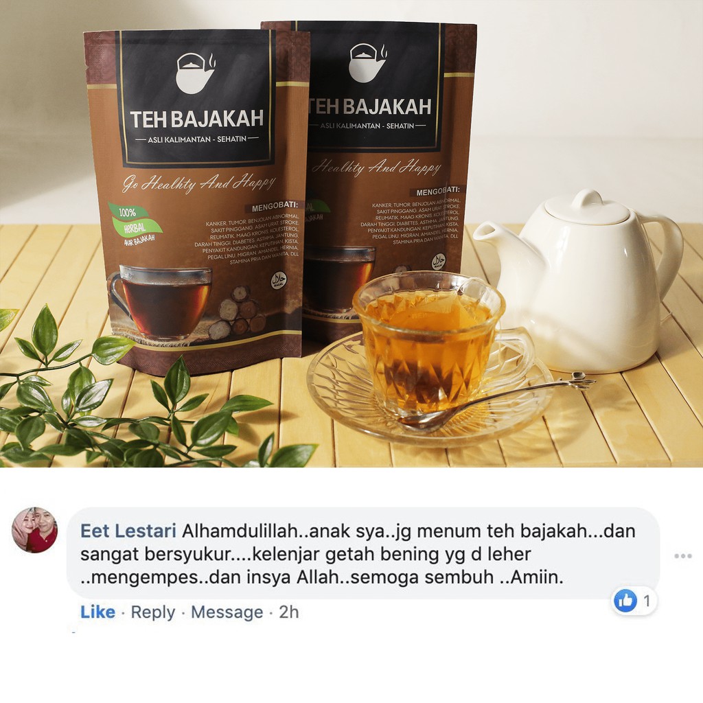 [SIAP MINUM] Teh Kayu Bajakah Kalimantan Kualitas TERBAIK 100% Herbal Kayu Akar Bajakah Asli