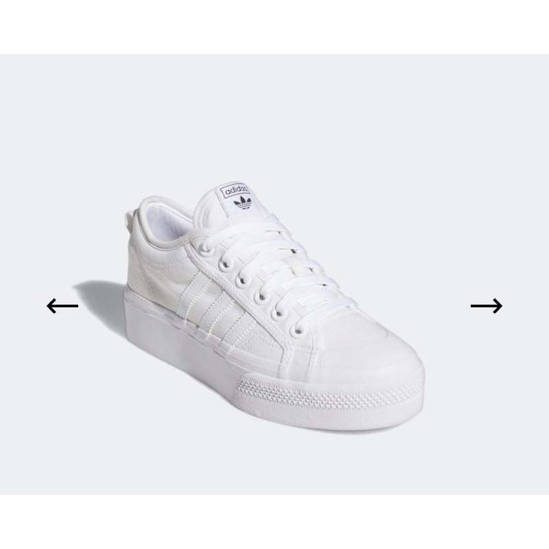 Adidas Nizza Platform White NEW