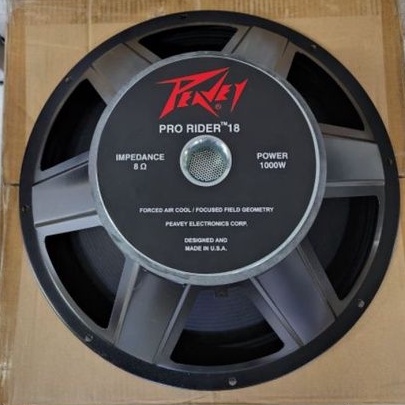 PEAVEY PRO RIDER 18 INCH 1000 WATT KOMPONEN SPEAKER
