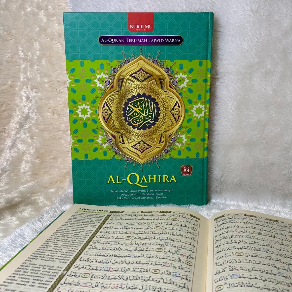 AL QURAN AL QAHIRA TERJEMAH TAJWID WARNA A4 REGULER