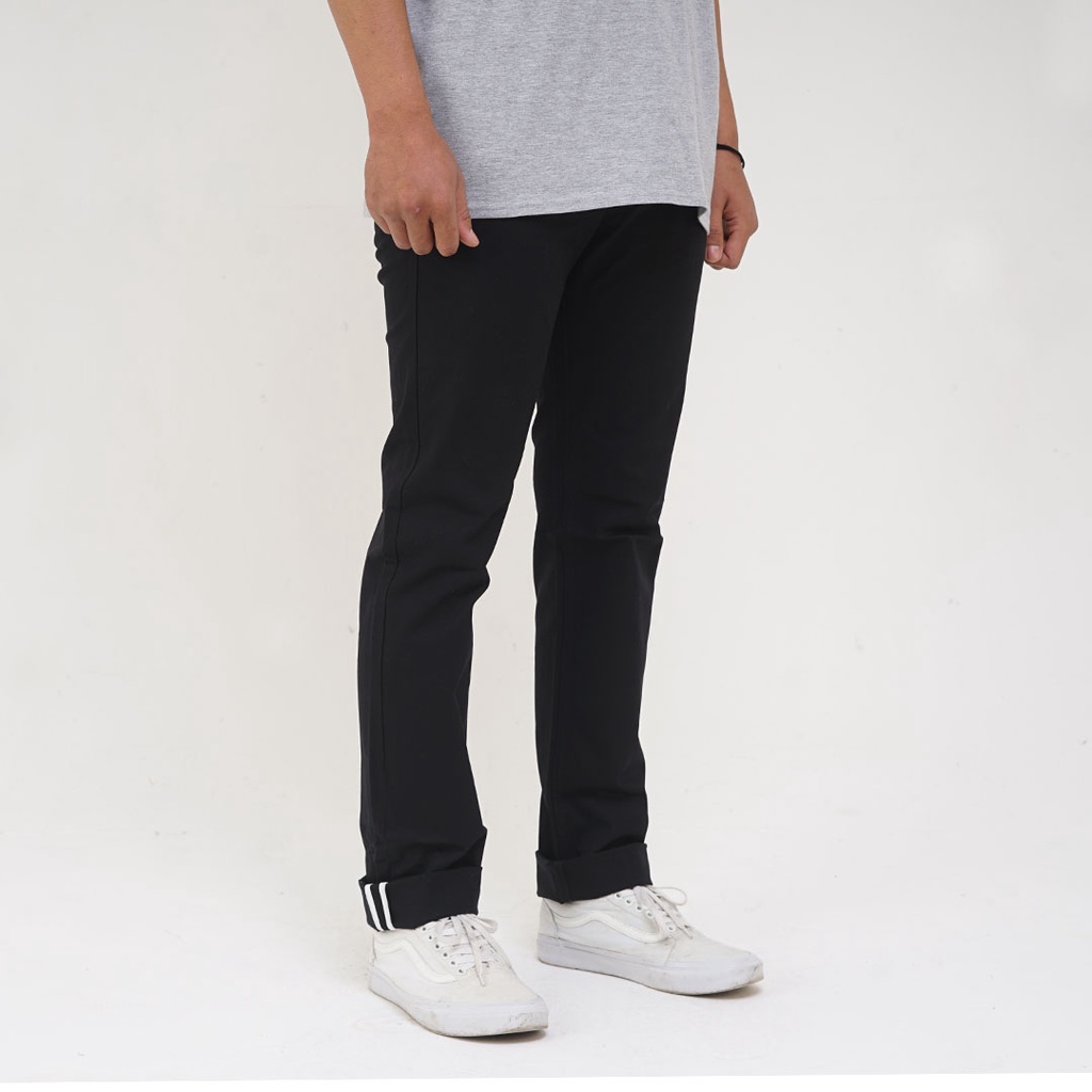 Whoopculture &quot;Muntjac&quot; Black Raw V2 Stretch Chino