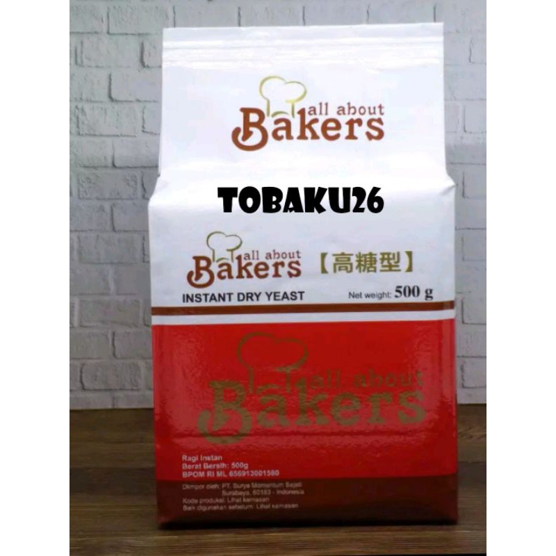 

Ragi Impor/Ragi kering Instan BAKERS Repack 50gr