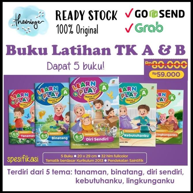 

Buku Latihan TK A & B Learn & Play Buku Aktifitas Aktivitas Star Seller Termurah
