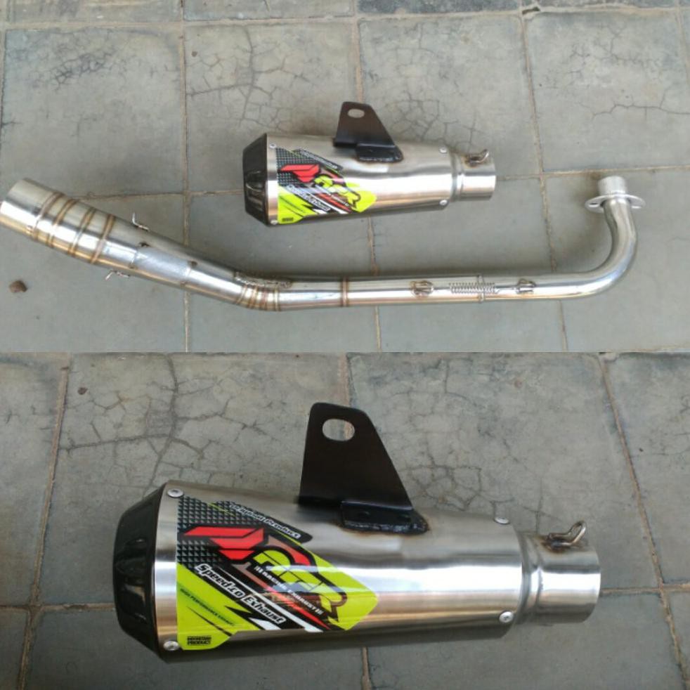 Murah Knalpot Bebek Modif Gtx Afr Racing Exhaust Stiker New