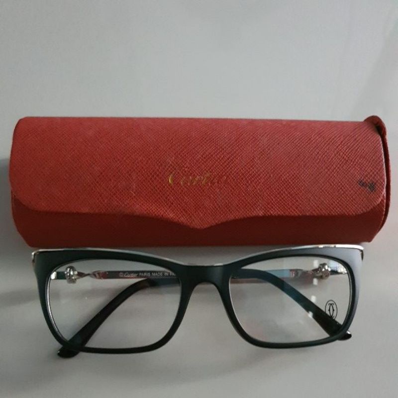 Kaca mata cartier vintage cat eyes fashion 8101202 second